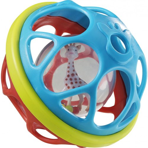 Sophie la Girafe Softball, csörgő babajáték labda